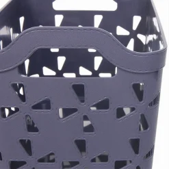 CESTO PORTA OGGETTI CESTINO PORTA TUTTO CON MANIGLIE 31X21X21 CM ASSORTITI 10726