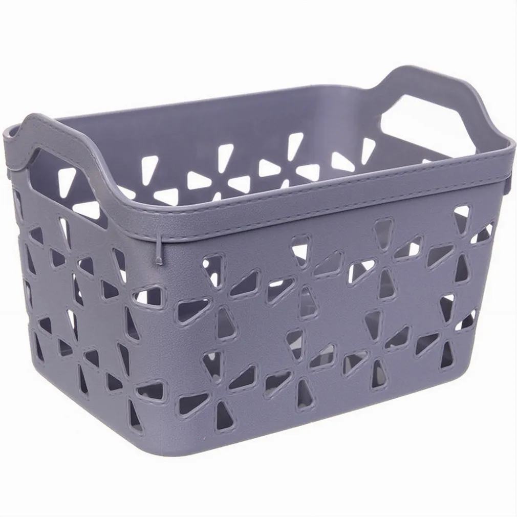 CESTO PORTA OGGETTI CESTINO PORTA TUTTO CON MANIGLIE 26X17X17 CM ASSORTITI 10725