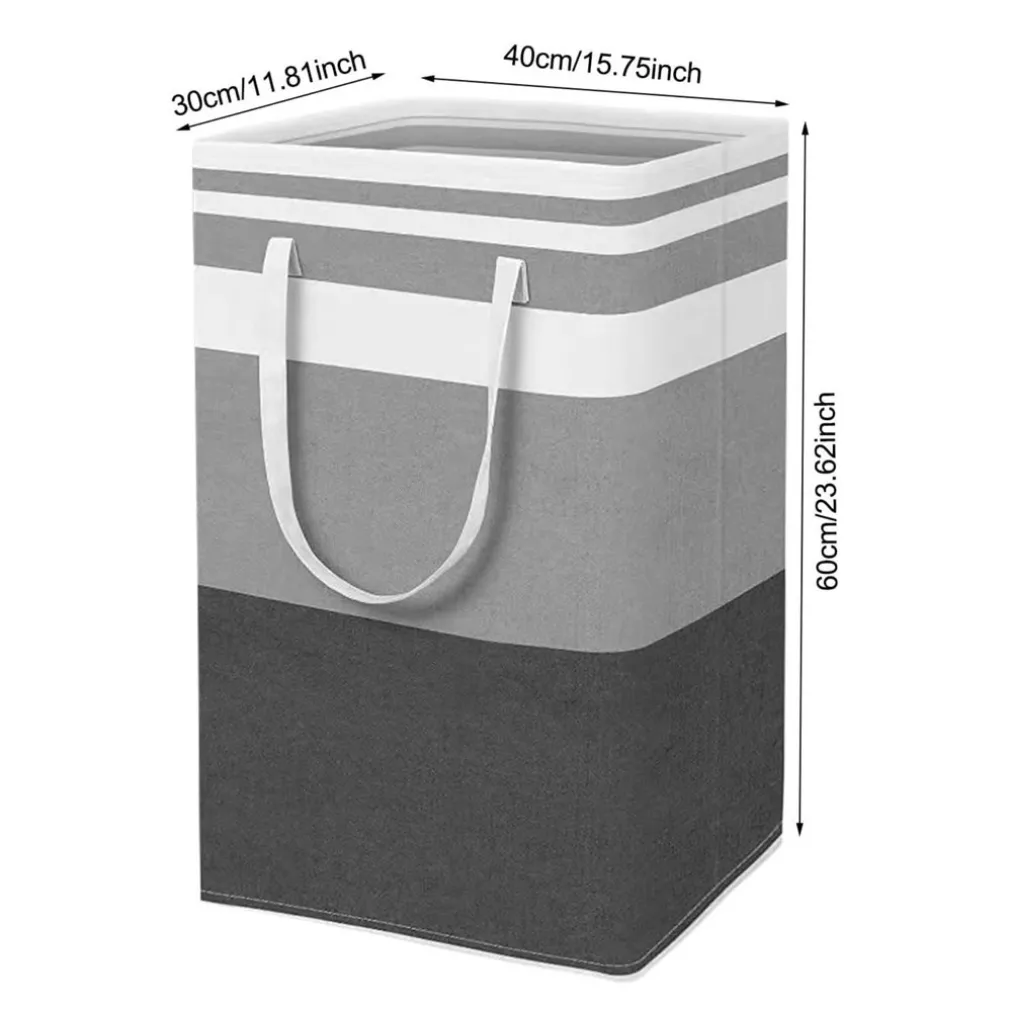 CESTO PORTABIANCHERIA LAVANDERIA PIEGHEVOLE CON MANICI AUTOPORTANTE PER VESTITI BAGNO