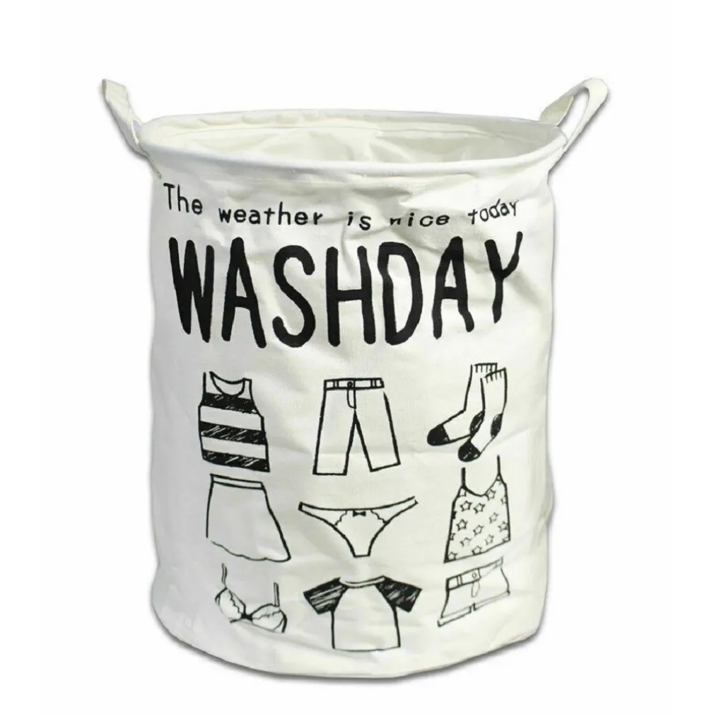 CESTO PORTABIANCHERIA MANICI SACCA PANNI SPORCHI BIANCHERIA BAGNO 35X45CM 10008