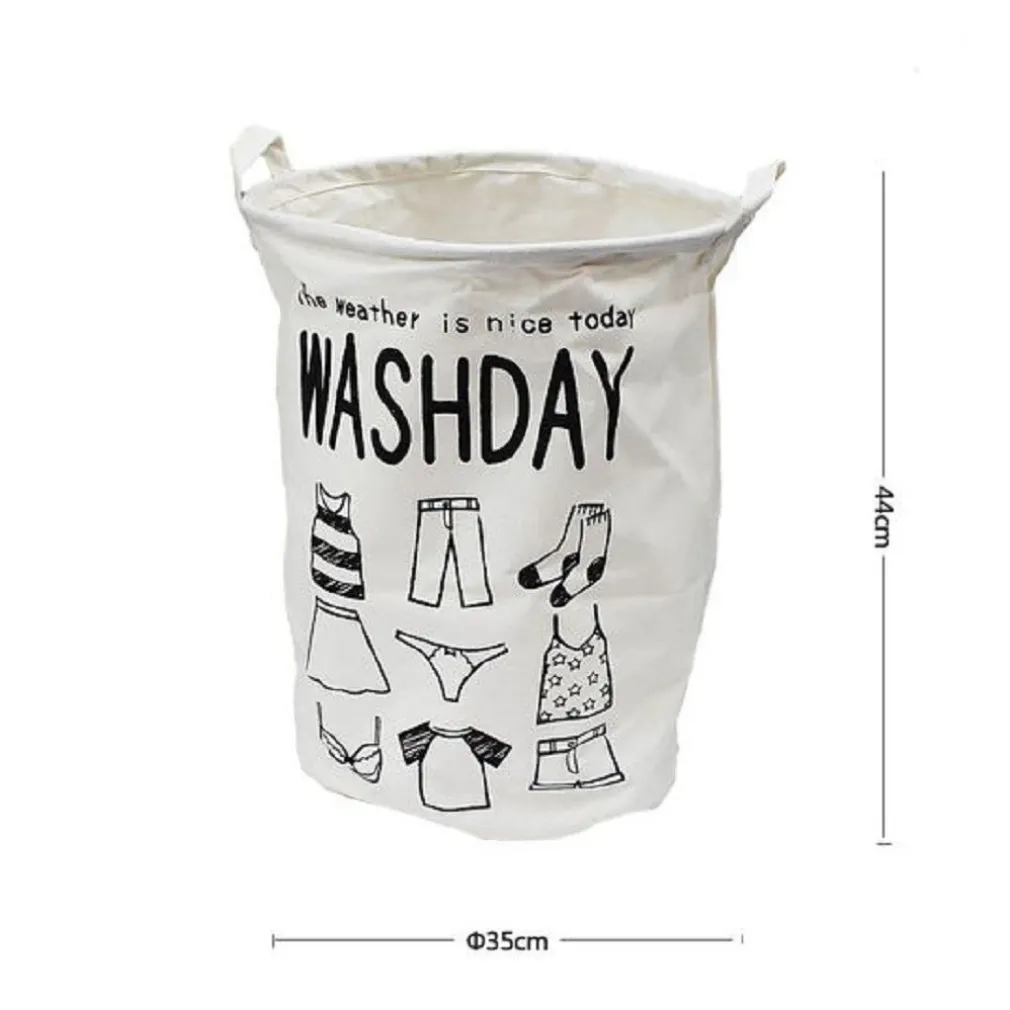 CESTO PORTABIANCHERIA MANICI SACCA PANNI SPORCHI BIANCHERIA BAGNO 35X45CM 10008