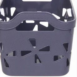 CESTO PORTAOGGETTI CESTINO PORTA TUTTO CON MANIGLIE 21X15X14CM ASSORTITI 10724