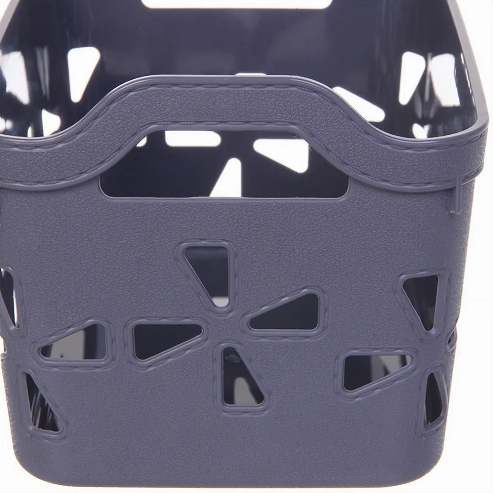 CESTO PORTAOGGETTI CESTINO PORTA TUTTO CON MANIGLIE 21X15X14CM ASSORTITI 10724