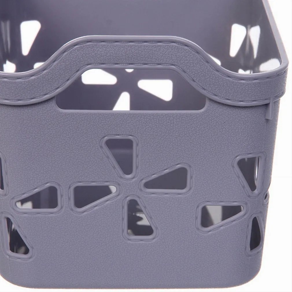 CESTO PORTAOGGETTI CESTINO PORTA TUTTO CON MANIGLIE 21X15X14CM ASSORTITI 10724