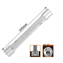 CHIAVE A BUSSOLA TUBO ESAGONALE DA 145 MM DOPPIE BOCCHE ESAGONALI 12-13 MM 97550