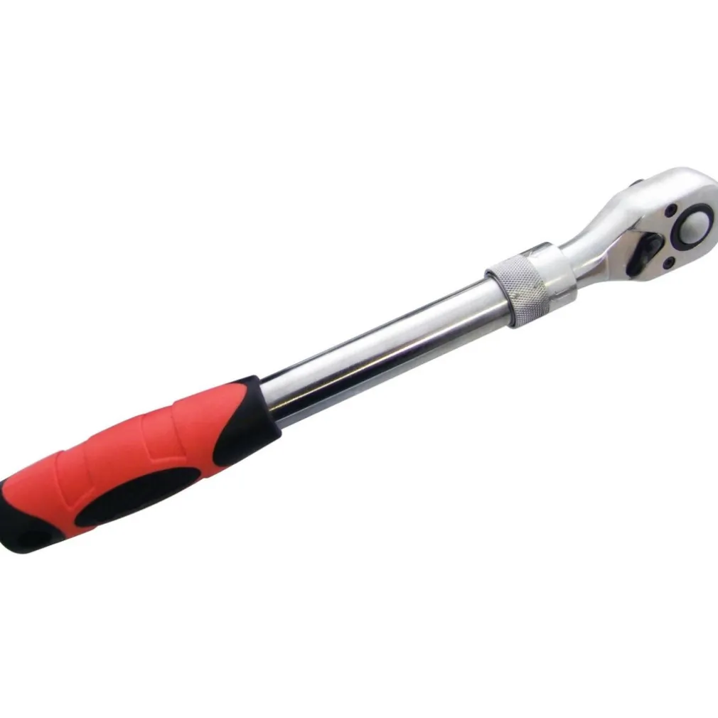 CHIAVE A CRICCHETTO DA 1/4" REVERSIBILE ALLUNGABILE TELESCOPICO CRICCHETTO