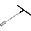 CHIAVE CON IMPUGNATURA A T 11MM CON BUSSOLA ESAGONALE PROFONDA MANICO SOFT GRIP