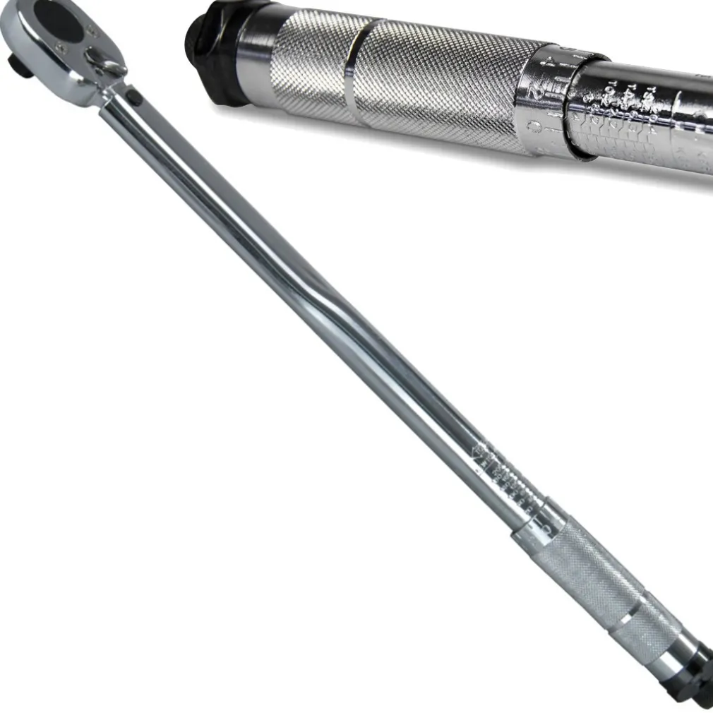 CHIAVE DINAMOMETRICA CRICCHETTO REVERSIBILE 3/8" 8 - 105 NM CROMO VANADIO