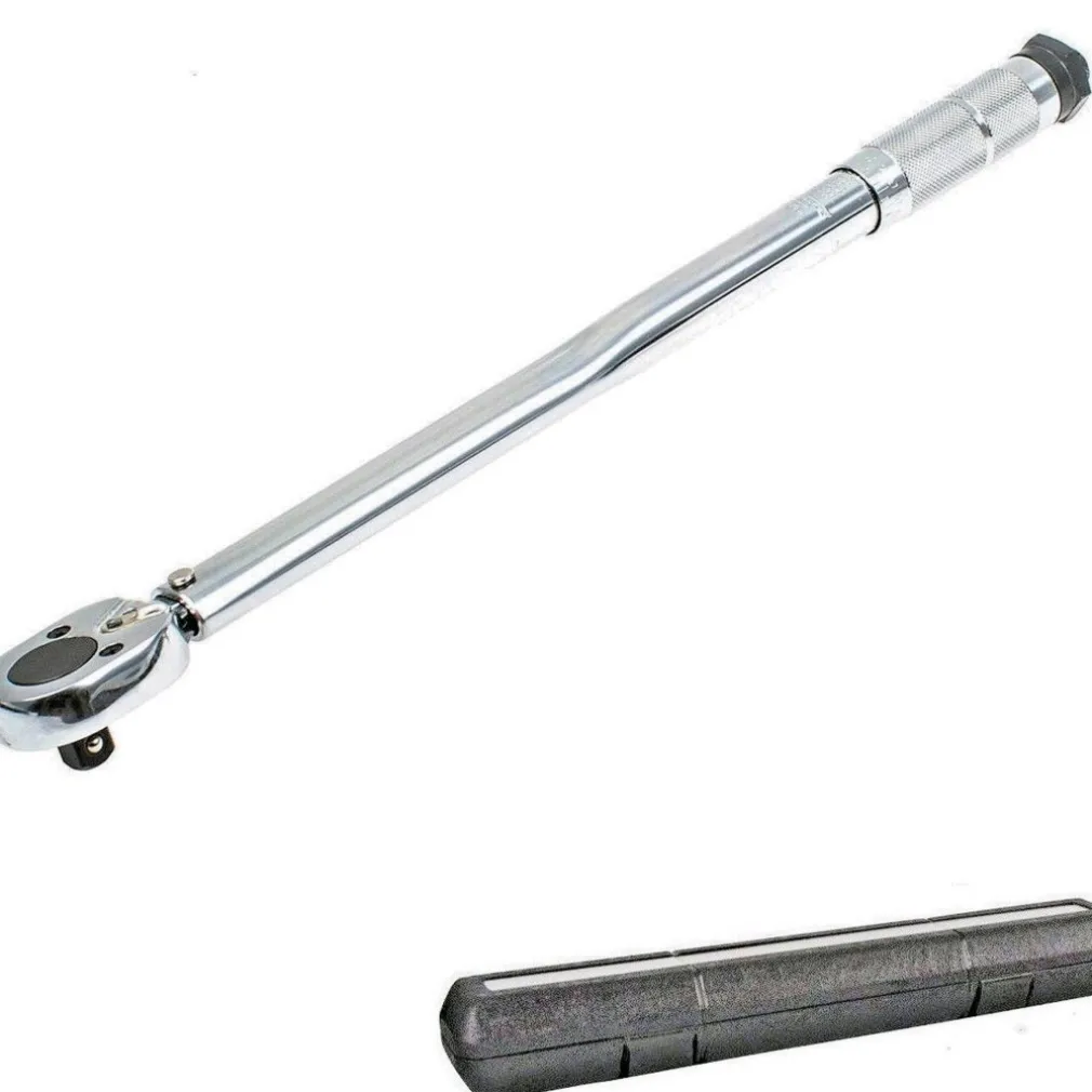 CHIAVE DINAMOMETRICA CRICCHETTO 1/2'' 40-210 Nm SERRAGGIO REVERSIBILE 360mm