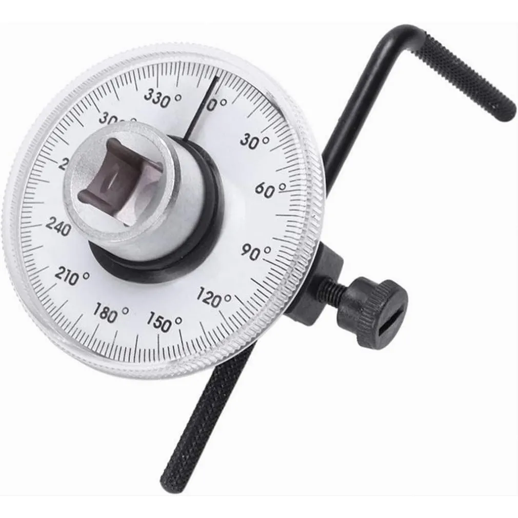 CHIAVE DINAMOMETRICA REGOLABILE A 360° GRADI ATTACCO DA 1/2" MANOMETRO ANGOLARE