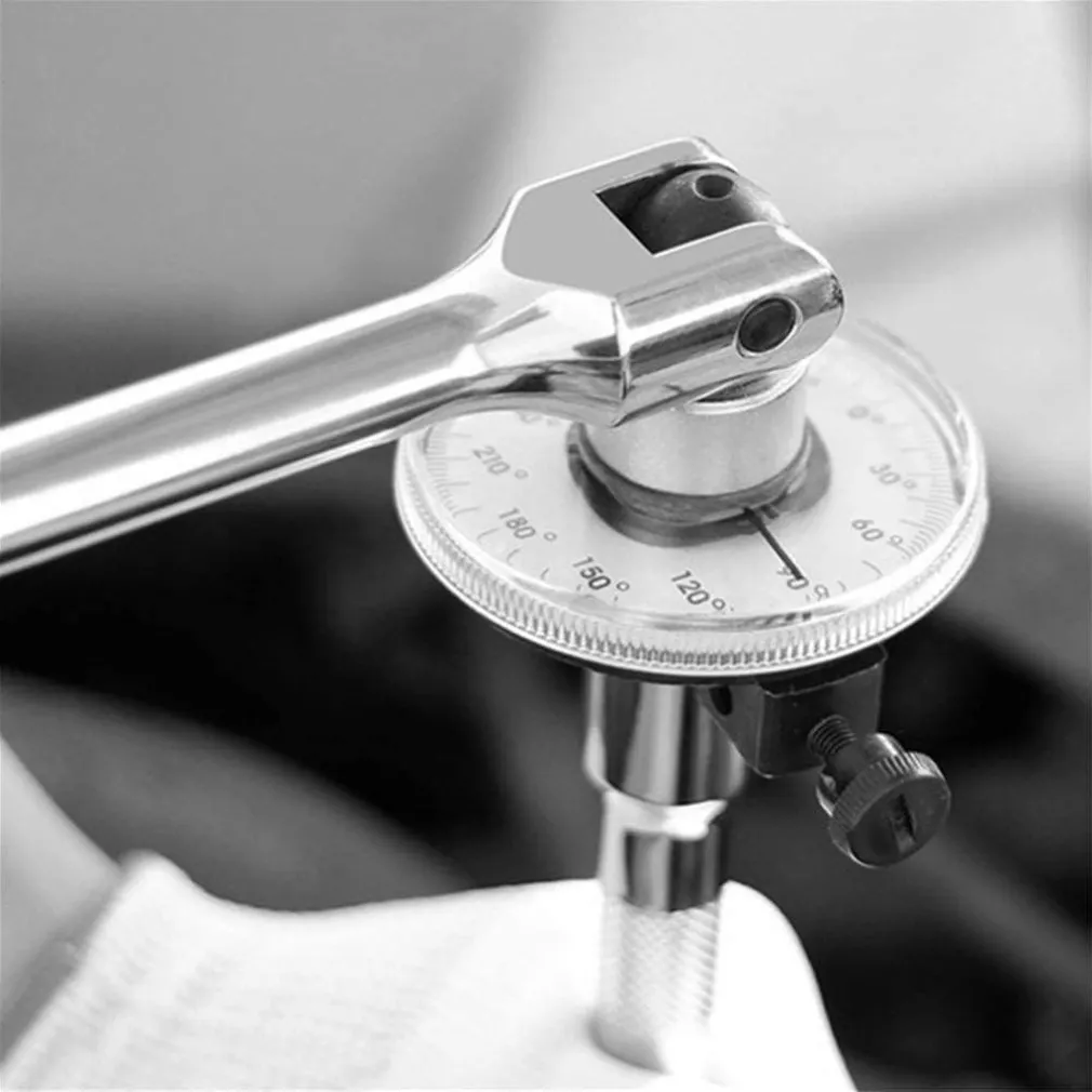 CHIAVE DINAMOMETRICA REGOLABILE A 360° GRADI ATTACCO DA 1/2" MANOMETRO ANGOLARE