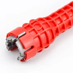 CHIAVE MULTIFUNZIONE A BUSSOLA PER INSTALLAZIONE RUBINETTI TUBO BAGNO IDRAULICO