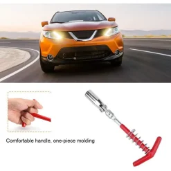 CHIAVE PER CANDELE REGOLABILE IMPUGNATURA A T RIPARAZIONE AUTO PRESA CANDELA 16MM