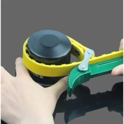 CHIAVE PER SMONTAGGIO FILTRI OLIO MOTORE A NASTRO 480MM GIRA TUBI PVC