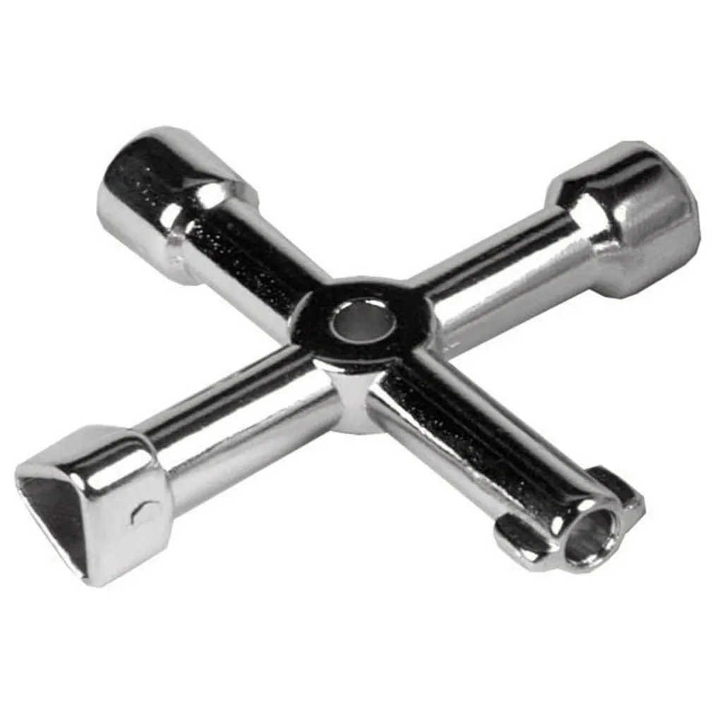 CHIAVE UNIVERSALE MULTIUSO PER APERTURA CONTATORI CASSETTE ELETTRICE ACQUA GAS