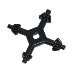 CHIAVE UNIVERSALE PER MANDRINO A CREMAGLIERA 4 MISURE TRAPANO TASSELLATORE