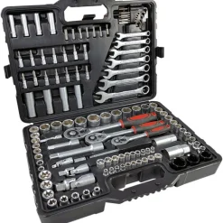 CHIAVI A BUSSOLA CRICCHETTO SET DA 120 PEZZI VANADIUM BUSSOLA INSERTI IN VALIGIA