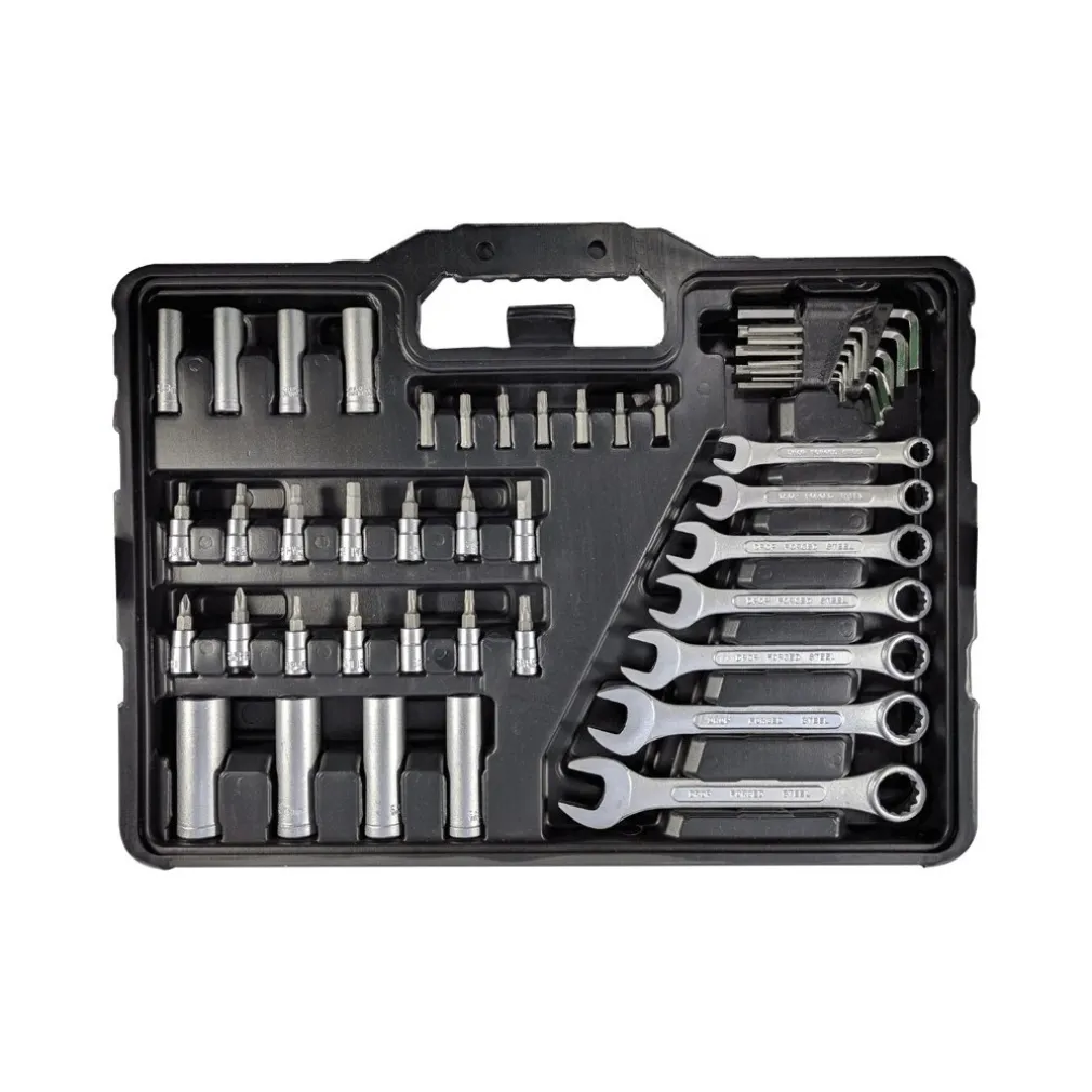 CHIAVI A BUSSOLA CRICCHETTO SET DA 120 PEZZI VANADIUM BUSSOLA INSERTI IN VALIGIA