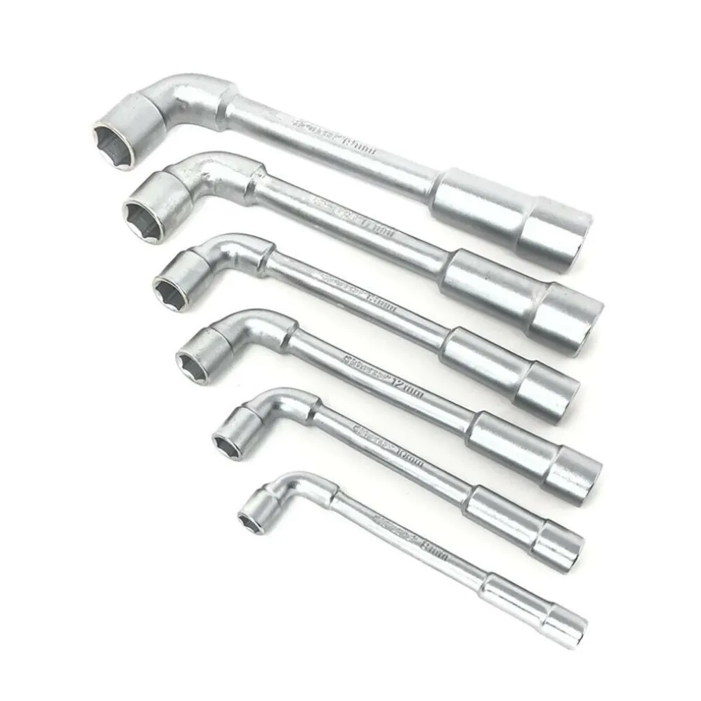 CHIAVI A TUBO PIPA KIT 6 UTENSILI A L MISURE 8 10 12 13 17 19 MM HOTECHE 192201