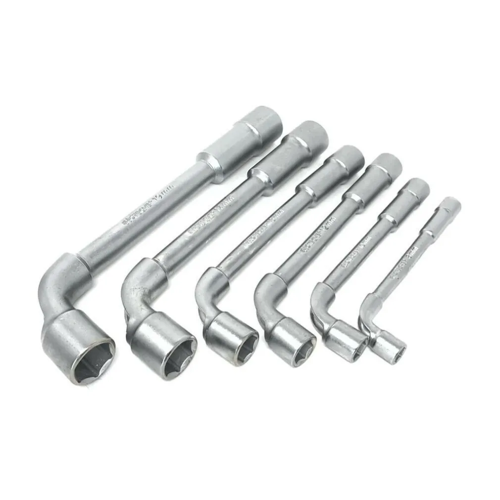 CHIAVI A TUBO PIPA KIT 6 UTENSILI A L MISURE 8 10 12 13 17 19 MM HOTECHE 192201