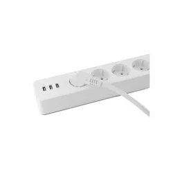 CIABATTA MULTIPRESA SMART INTELLIGENTE WIFI CON 4 PRESE AC 3 PORTE USB M3SU411-EU