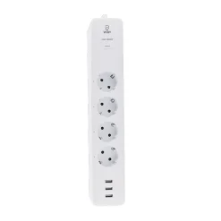 CIABATTA MULTIPRESA SMART INTELLIGENTE WIFI CON 4 PRESE AC 3 PORTE USB M3SU411-EU