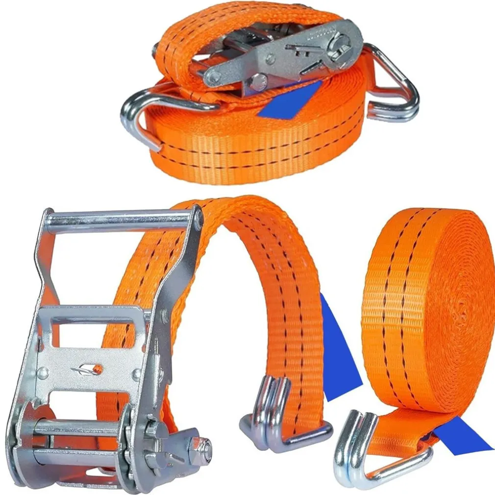 CINGHIA DI TENSIONE 10MTX50MM CON CRICCHETTO TIRANTE FASCE CRICCHETTO ANCORAGGIO