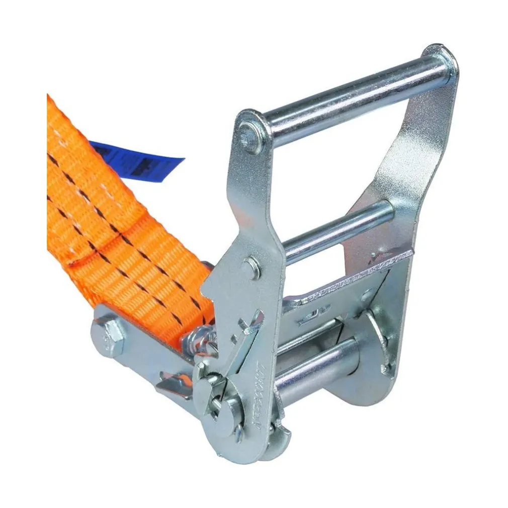 CINGHIA DI TENSIONE 10MTX50MM CON CRICCHETTO TIRANTE FASCE CRICCHETTO ANCORAGGIO