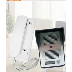 CITOFONO CORNETTA PULSANTE APRI CANCELLO PER ESTERNO ESTERNI APERTURA 220 VOLT