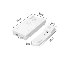 CITOFONO PER ESTERNO ESTERNI A 2 FILi PULSANTE APERTURA CANCELLO LUCKARM 3208A
