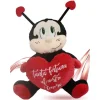 COCCINELLA PELUCHE DA 55 CM CON CUORE REGALO PORTA FORTUNA SAN VALENTINO 95387