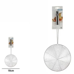 COLINO CUCINA INOX 18 CM PASSINO CESTELLO SCHIUMAROLA A RAGNO SETACCIO 66273