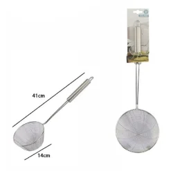 COLINO DIAMETRO 14 CM PASSINO SETACCIO SCOLA COLA FRITTO UTENSILE CUCINA 74069