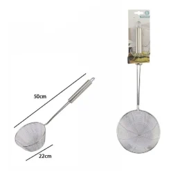 COLINO DIAMETRO 22 CM PASSINO SETACCIO SCOLA COLA FRITTO UTENSILE CUCINA 74073