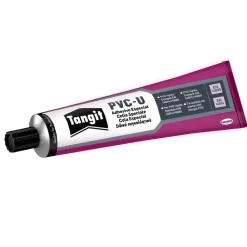COLLA SPECIALE PER PVC-U 125GR RIPARA RACCORDI TUBI GRIGI PVC HENKEL TANGIT