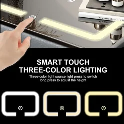 COMODINO INTELLIGENTE CON RICARICA WIRELESS USB ALTOPARLANTE BLUETOOTH LED MULTIFUNZIONALE