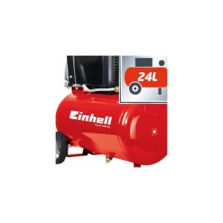 COMPRESSORE ARIA 24 LT EINHELL TE-AC 230/24 EXPERT MOTORE 2HP 230 LT/MIN.