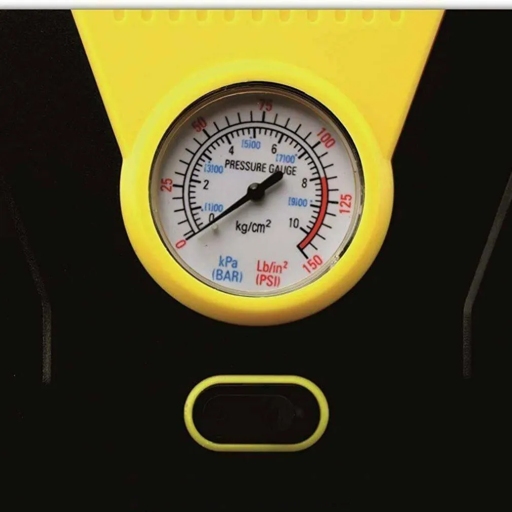 COMPRESSORE ARIA AUTO PORTATILE 12V 150 PSI RUOTE AUTO PORTATILE 3 BECCUCCI