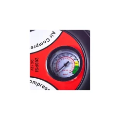 COMPRESSORE D'ARIA A FORMA DI RUOTA GONFIA VELOCEMENTE PNEUMATICI BICI AUTO MOTO