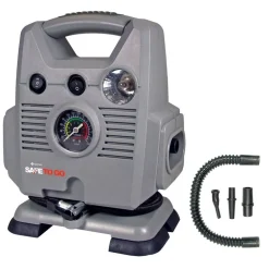 COMPRESSORE DI ARIA 12V 260 PSI DOPPIO MOTORE CON MANOMETRO INTEGRATO CPS-0161