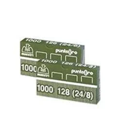 CONF. 2000 PUNTI PER GRAFFATRICE 128 24/8 SPILLATRICE ROMEO MAESTRI FINITURA ORO