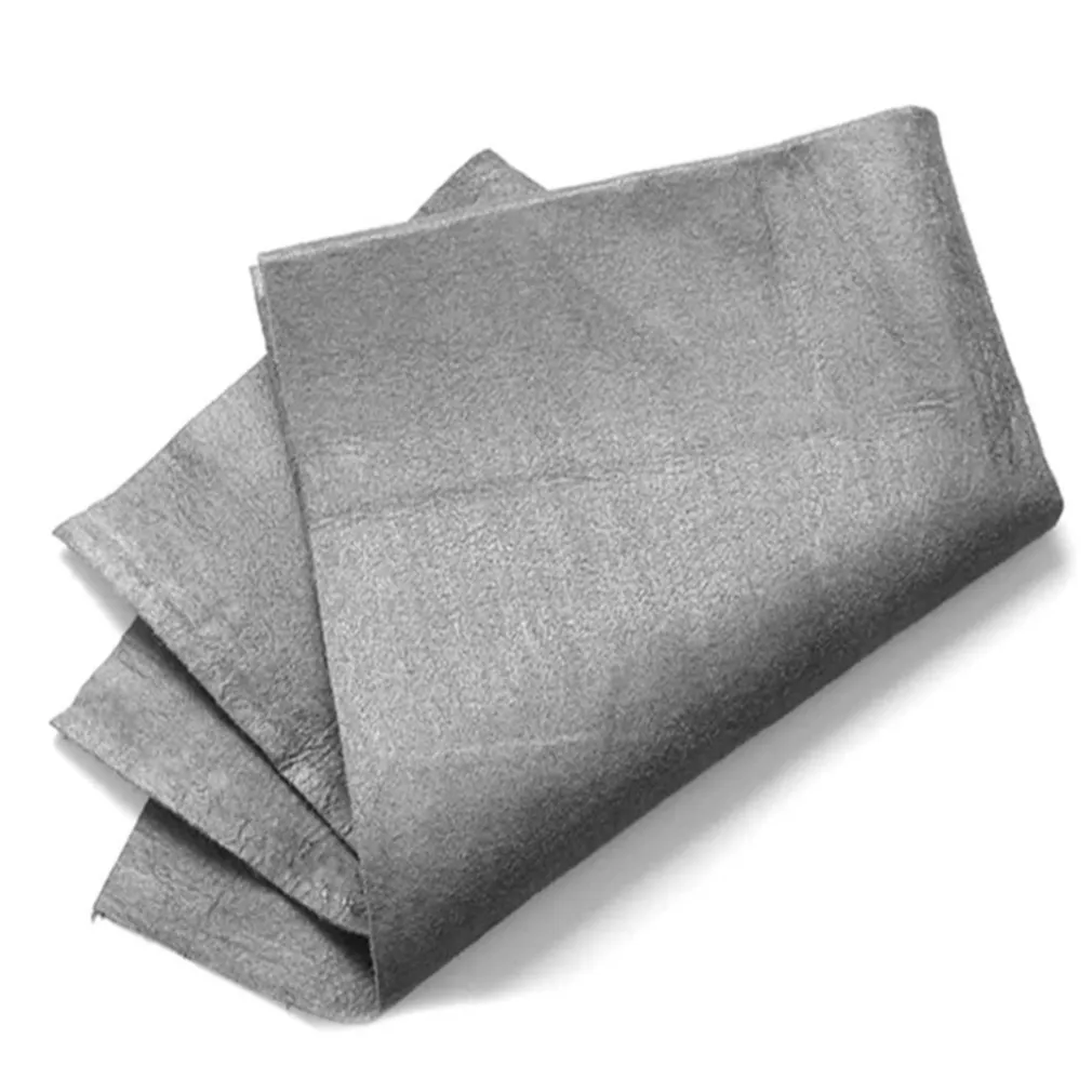 CONFEZIONE 2 PEZZI PANNI SALVIETTE PER LA PULIZIA DEI VETRI LAVAGGIO FINESTRE J-473