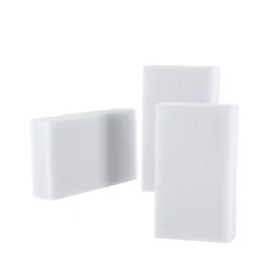 CONFEZIONE 3 SPUGNE MAGICHE ECOLOGICHE BIANCHE PULISCI CANCELLA RIMUOVI MACCHIE