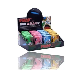 CONFEZIONE BOX 20 PZ ACCENDINI ELETTRONICI RICARICABILI CAPSULE CAMOUFLAGE