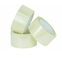 CONFEZIONE DA 6 PZ ROTOLI DI NASTRI TRASPARENTI PER PACCHI SCATOLE 45MM X 55MT