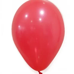 CONFEZIONE SET 8 PEZZI PALLONCINI ROSSI FESTA PARTY COMPLEANNO BIMBI