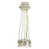 CONNETTORE ILLUMINAZIONE LINEARE A LED TRIFASE PER QJ68150-3C TAPPO TERMINALE QJ68150-CV
