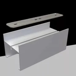 CONNETTORE LINEARE PROLUNGA PER LAMPADARIO PLAFONIERA LL57-120C-3C IN ALLUMINIO LL57-D