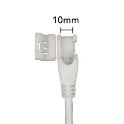 CONNETTORE SPINA PER STRISCE LUMINOSE A LED 24V CON TUBETTO SILICONE 10ML COB SP-ES24V