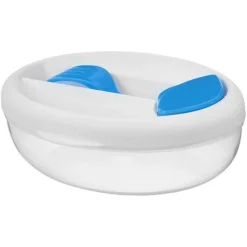 CONTENITORE CIBO PORTA PRANZO POSATE FORCHETTA PIEGHEVOLE CONTORNI OVALE LAVORO